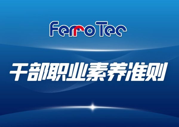 Ferrotec（中國）干部職業素養準則